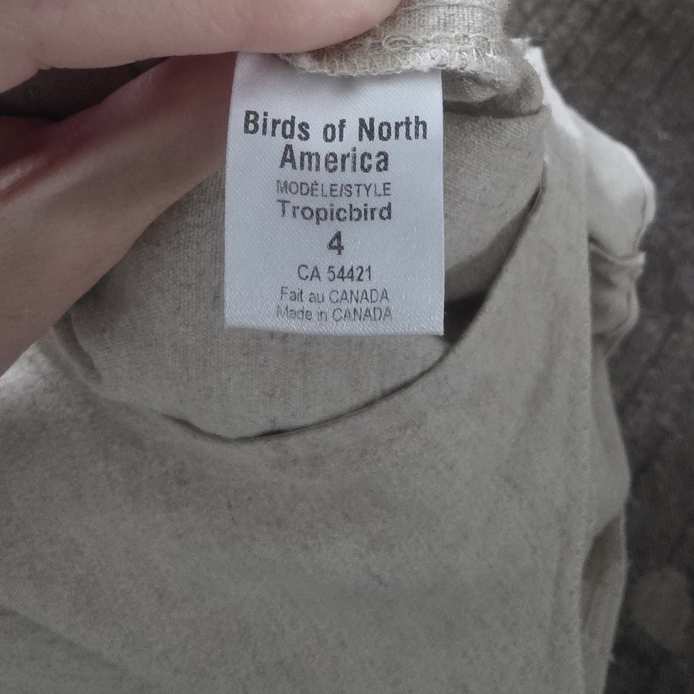 Birds Of North America Tropicbird Linen Blend Jumpsuit - Picture 5 of 8